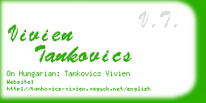 vivien tankovics business card